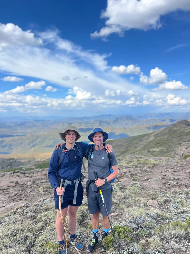 SkyRun 2024 - Pa en seun Daniël en Wium Avoca marshalls